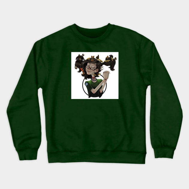 Melfie mum Crewneck Sweatshirt by Seleniumcoffee